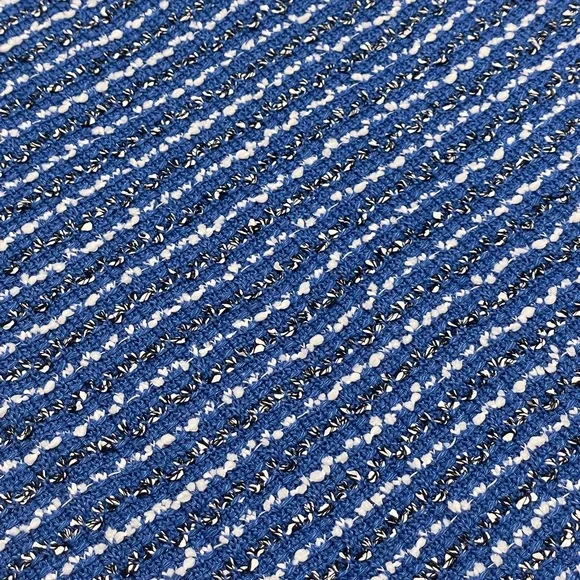 ST. JOHN COLLECTION Butterfly Ribbon Tweed Knit A-Line Dress - Picture 5 of 14